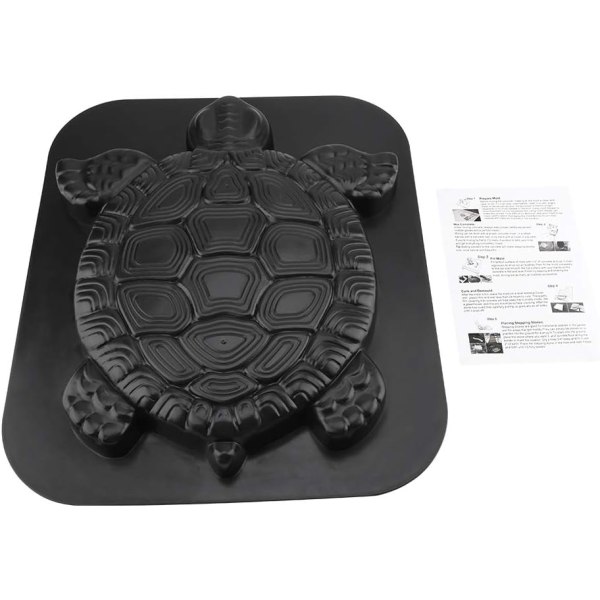 Sköldpadda Form Plastbeläggning Medium Betongformar Former