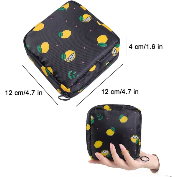 2pcs Sanitary napkin storage bag, menstrual cup bag, portable