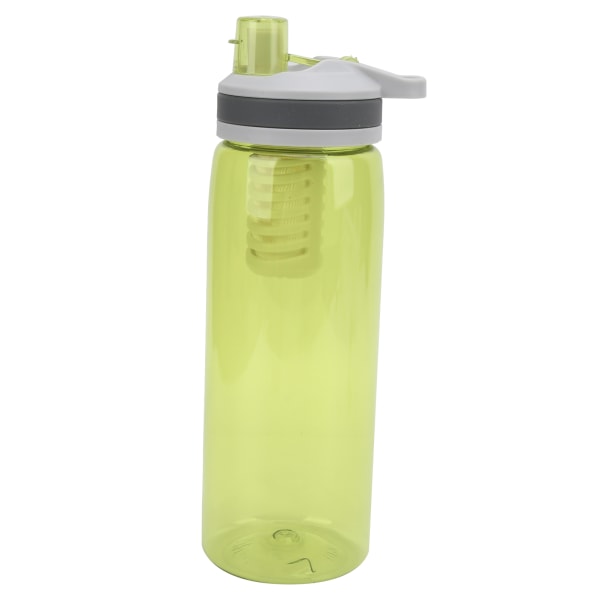 770 ml bärbar filtrerad vannflaska utomhusvattenrenare for campingvandring EmergencyYellow *