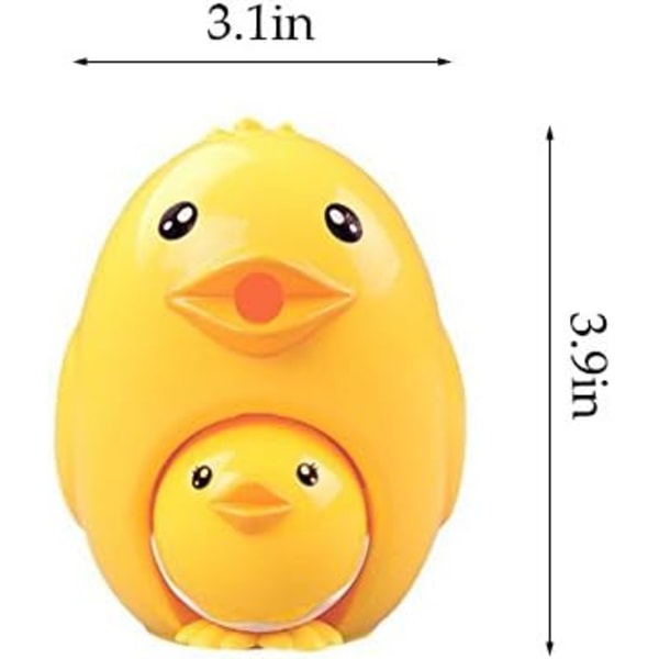 Manuaalinen lyijykynänteroitin Kid Cute Chicken Design Keltainen