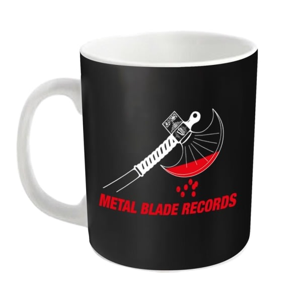 Metal Blade Records Axe Muki One Size Valkoinen/Musta Valkoinen/Musta One size