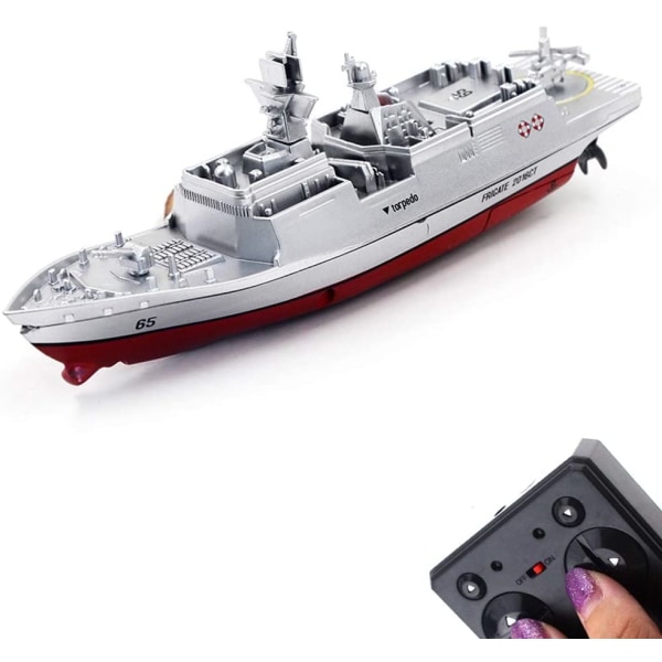 Skipsmodell Fjernkontroll Båt Toy Speed ​​Båt Elektrisk Vann Chi