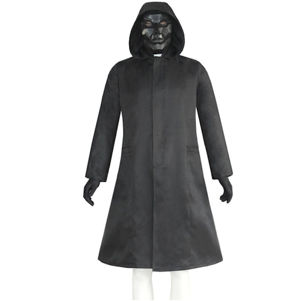 Gos- Squid Game Manager vindjacka + mask + handskar-XF9- XS