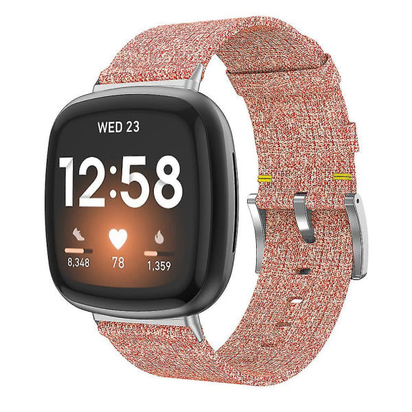 Nylon för Fitbit Versa 3/fitbit Sense Smart Watch