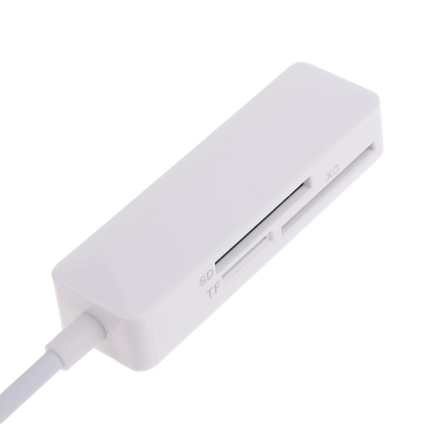 Minneskortläsare 3 i 1 kortläsare USB C kortläsare TFSD XD 3 i 1 kortläsare för bärbar dator surfplatta