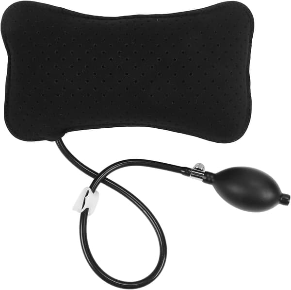 Inflatable Lumbar Support Pillow, Portable Lower Back Support Cushion, Breathable Airbag Seal Sleeping Pillows-FF-