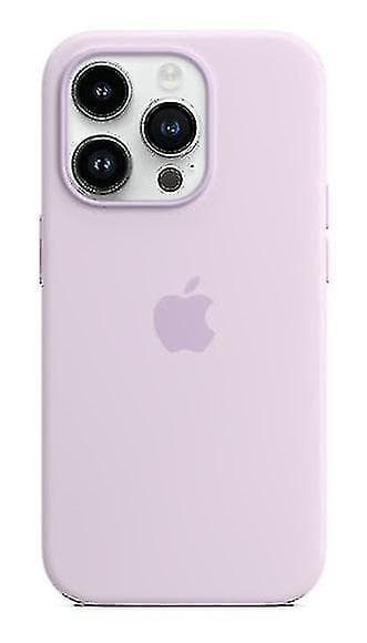 Silikonikuori iPhone 14 Prolle Lilac