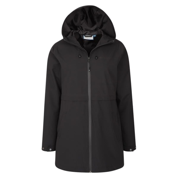Mountain Warehouse Ladies/Ladies Hilltop Waterproof Jacket 4 UK Black 4 UK