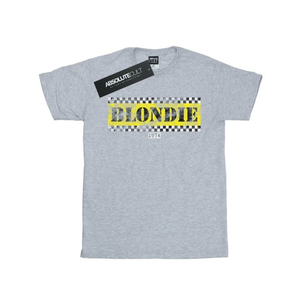 Blondie Boys Taxi 74 T-shirt 12-13 år Sportsgrå 12-13 år