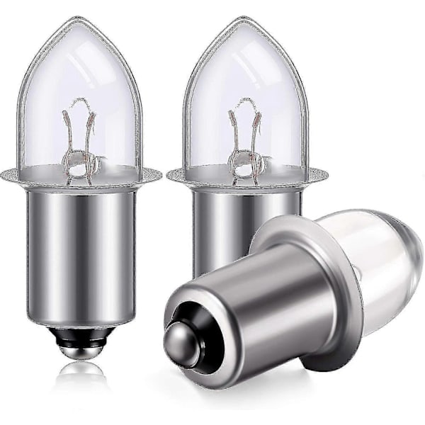 6V/4D-4.8V 0.75A Bayonet Krypton Replacement Bulb Flashlight Lamp (3 Pcs) - Perfet-FF- 3