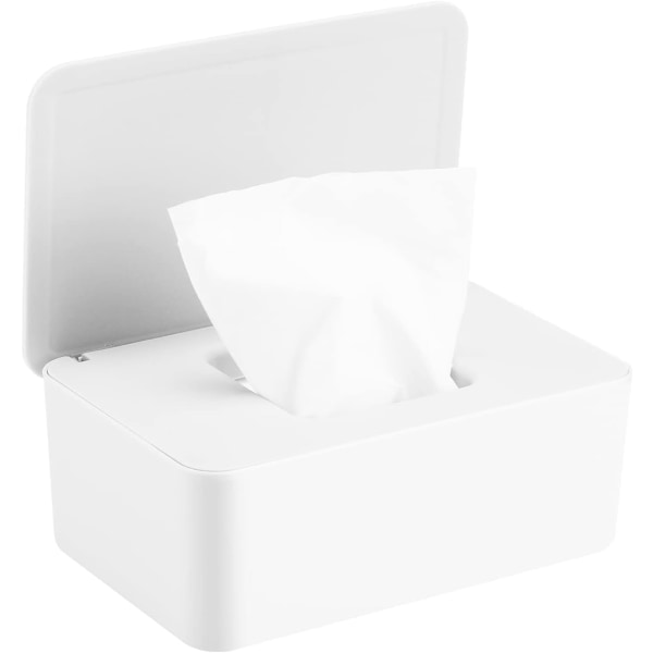 Wet Tissue Box Toiletpapir Box Dust Paper Box Baby Keep Wipes Frisk forseglet Genanvendelig Tissue Box med låg