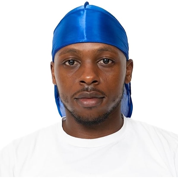 Durag do-rag dew-rag doo-rag Blue Blå