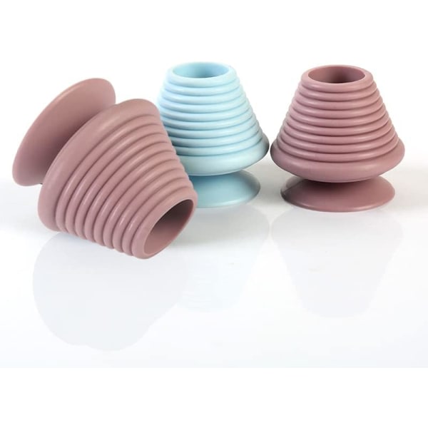 Badkarspropp Universal avloppspropp, badkarspropp i silikon för badrumsbadkar och kök (rosa)