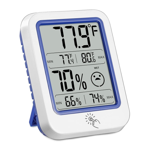 digital hygrometer inomhustermometer, hygrometer, temperatur
