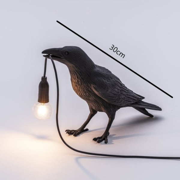 Åtta stilar av tvåfärgad Crow Creative Lights Crow Vägglampa