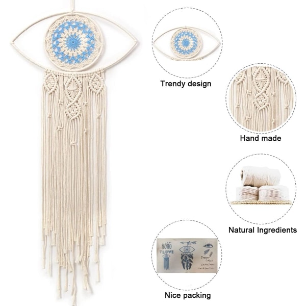 Stora Boho -unesiepparit, Evil Eye Dream Catcher -koti, Sovrum