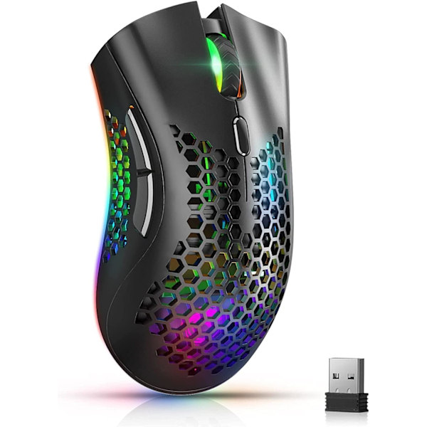 Trådløs gamingmus, USB-musspil med etui