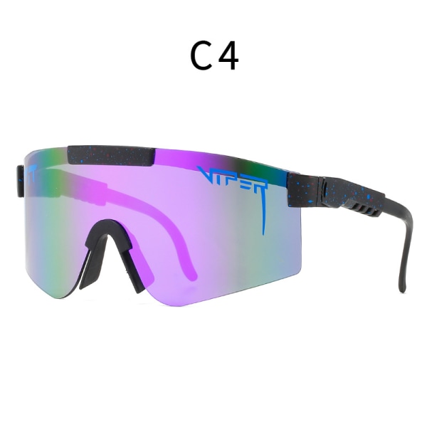 Sportssolglasögon Vindtäta solglasögon i fargefilm C4