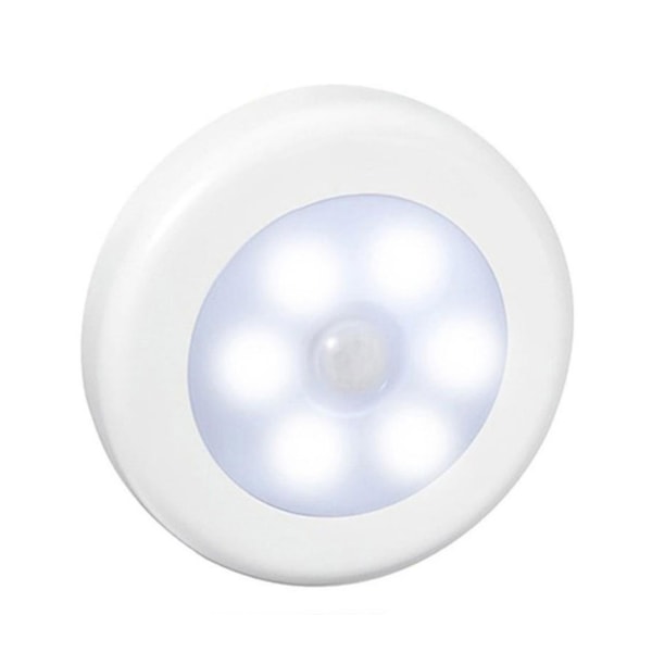 Rörelsesensor LED Nattljus Stick Anywhere Closet Trappelys white