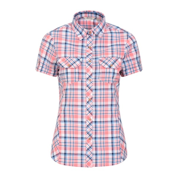 Mountain Warehouse Ladies/Ladies Cotton Holiday Shirt 8 UK Pink 8 UK