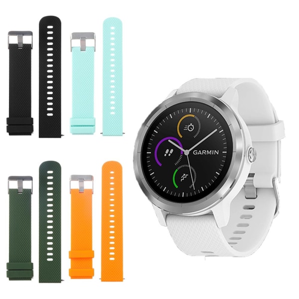 Urrem til Garmin Vivoactive 3 / Vivomove HR dark blue&gray