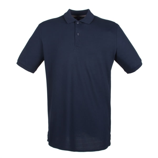Henbury Herre Modern Fit Bomuld Polo Shirt 3XL Navy Blue 3XL
