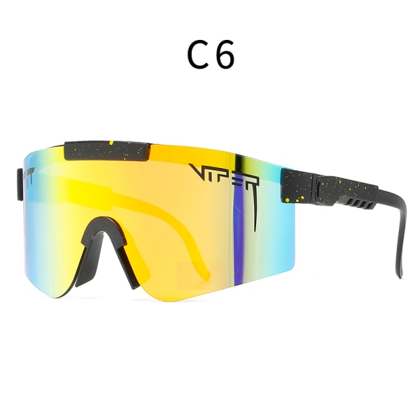Sportssolglasögon Vindtäta solglasögon i fargefilm C6