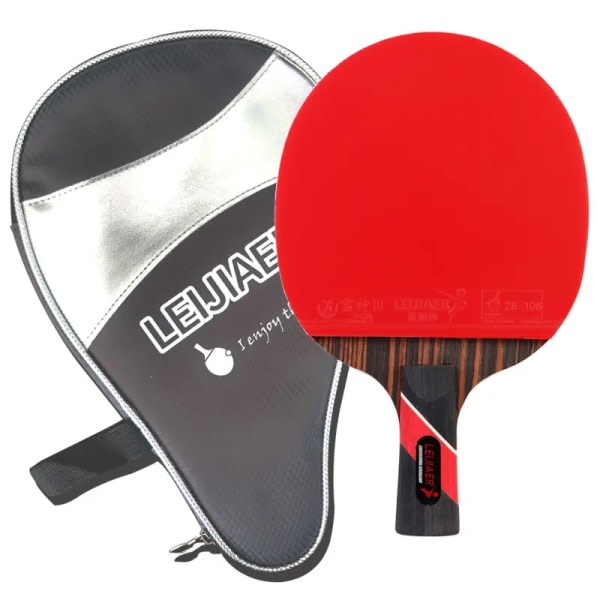 God kvalitet Carbon Bordtennisracket Custom Logo Ping Pong Profesjonell Bordtennis Paddle
