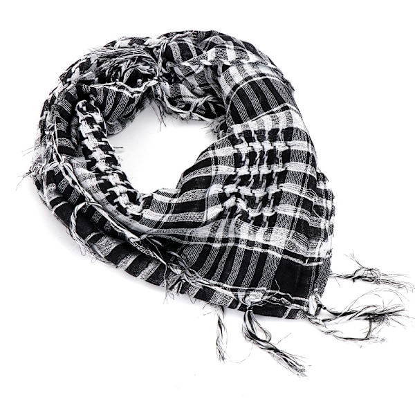 Mub-Scarf Taktinen päähuivit ja tupsuhuivi BLACK (Upgrade materials)