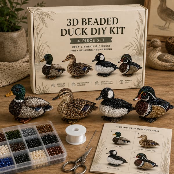 3D Perle Dyre DIY Kit Serie Duck