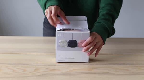USB Miniventilator Lydløs Bordventilator 3 Hastigheder Blå Dark blue