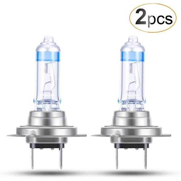 2X H7 Xenon-lamput 12V 55W Superkirkas, auton ajovalot - Perfet-XF3-