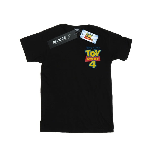 Disney Girls Toy Story 4 Print T-shirt bomull 9-11 Svart 9-11 år