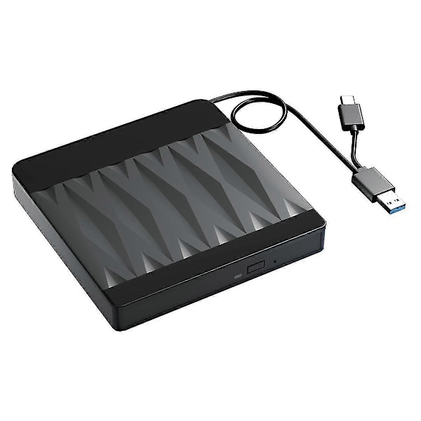 Ekstern Blu-Ray-enhed Optisk Drev CD DVD BD Brænder RW-afspiller, Omskriver Diskduplikator comp-XF5-