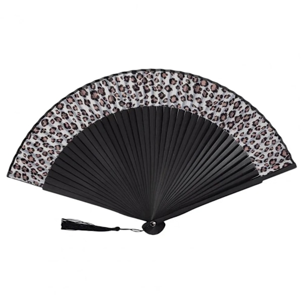 Solfjeder - Spansk stil - Leopard [Sort] multicolor 55