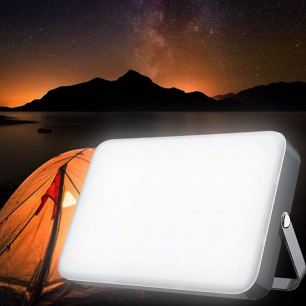 20000mAh Flasher 7W Mobil Powerbank Lommelykt Camping