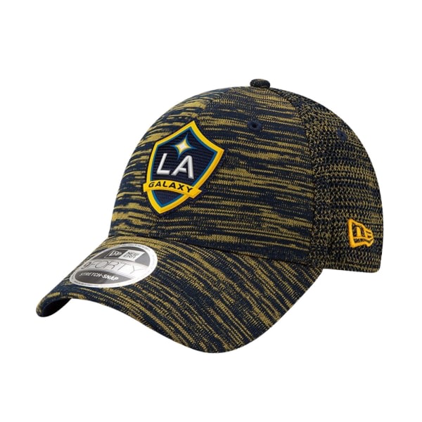 LA Galaxy Unisex Adult MLS 9Forty New Era Stretch Cap One Size Navy/Yellow One Size