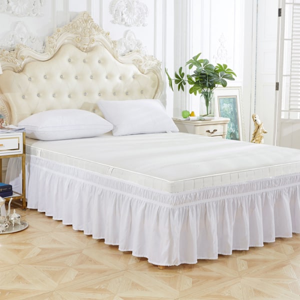 Rynket Sengekappe Queen-XF3-