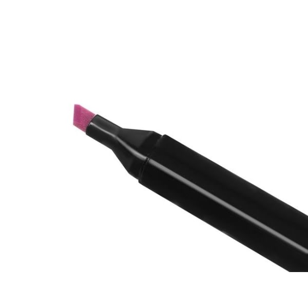 80-Pack - Merkepenner med etui - Dobbeltsidig - Flerfargede penner