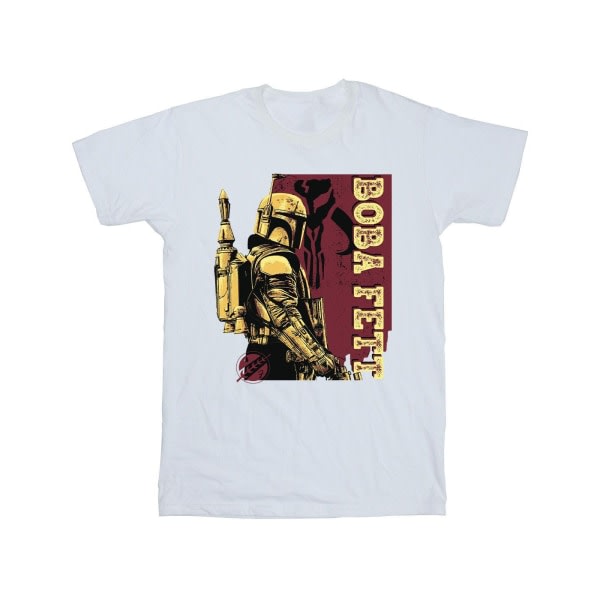 Star Wars Herre The Book Of Boba Fett T-shirt i vestlig stil S Wh Hvid S