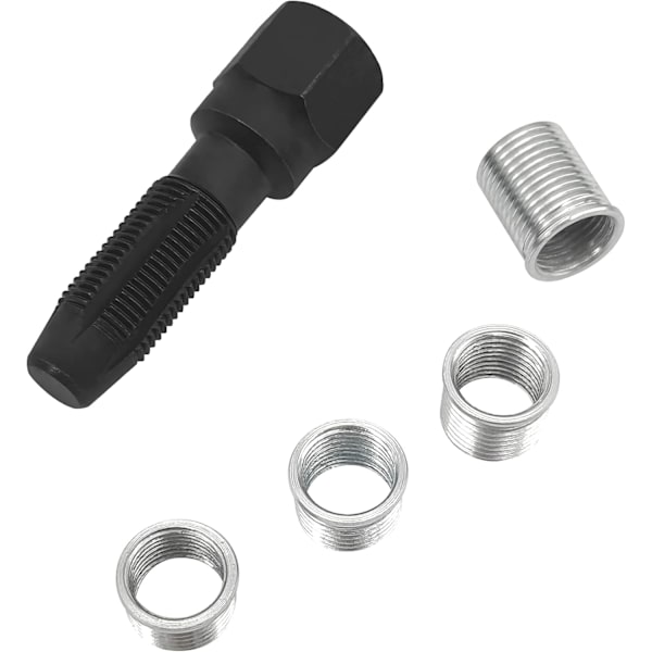 5-pack M14 x 1,25 Tändstiftsgängreparationssats, Cylinderhuvud Återgängning-XF3-