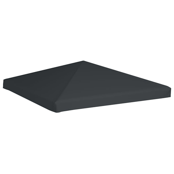 vidaXL Paviljongtak 310 g/m² 3x3 m grå gray 3600