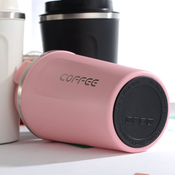 Termoskopp i rustfritt stål 380 ml Pink