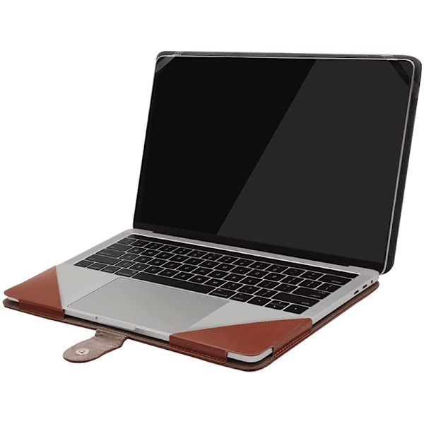 Fodral för MacBook Air 13, A1369, A1466, brun brown
