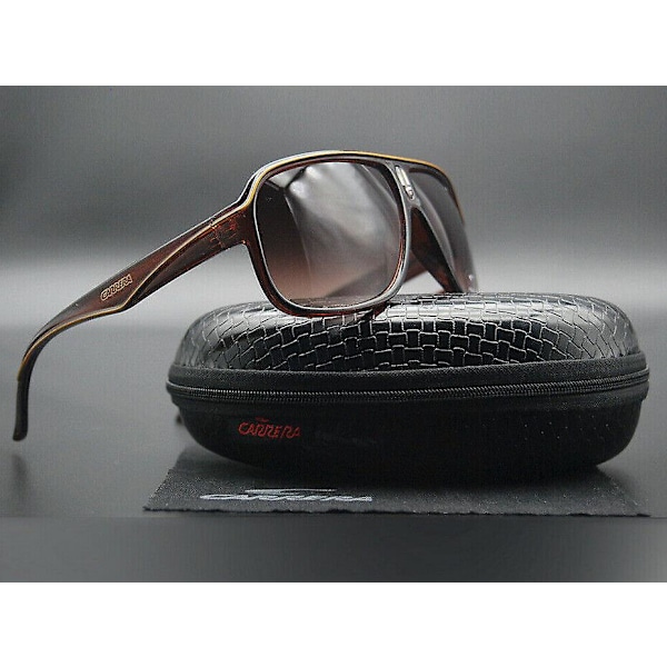 Carrera Ruthenium Pilot Solglasögon för Män med Gradientlinser + Fodral-XF7- Brown