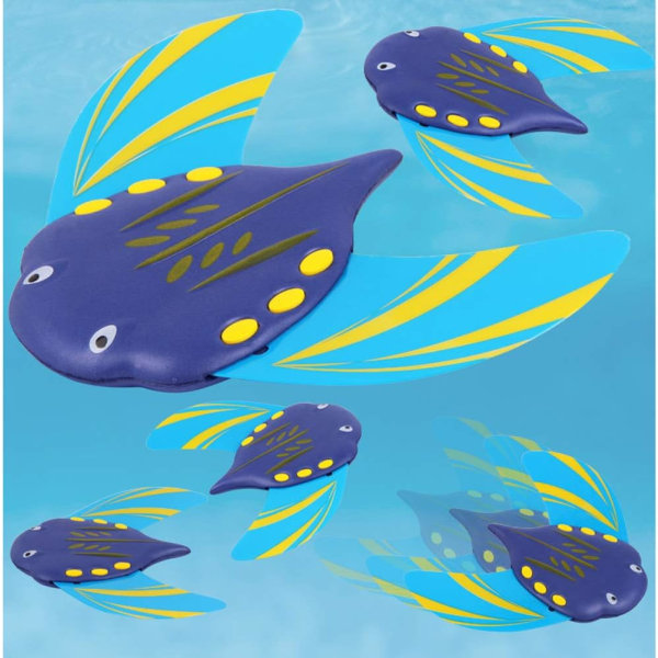 Barn dykkebassengleker, undervannsbassengleker, Stingray undervanns