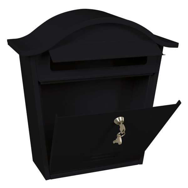 V-Part Postilaatikko Tatifan musta-XF4-
