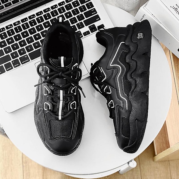 Herrsneakers Andas Løpesko Mote Sportsko 3Azl119 Svart Black 42