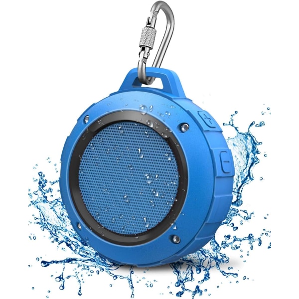 Bluetooth dusjhøyttaler, vanntett IPX5 bærbar trådløs