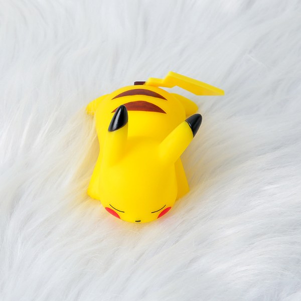 2 söta Pikachu-nattlampor för flickors sovrum, liten flik